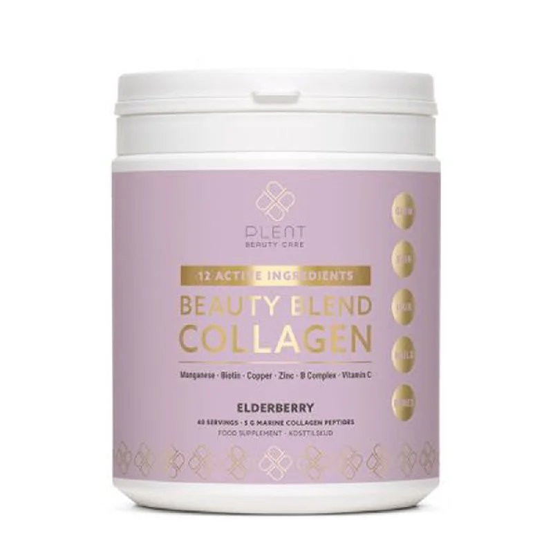 Plent Beauty Blend Collagen Elderberry