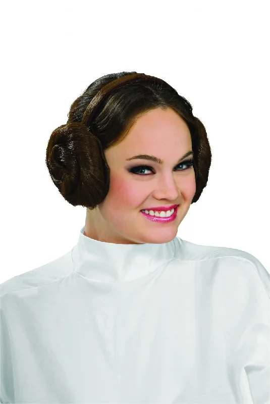 stylish wigs for women with different hair textures -Princess Leia Wig/Headband