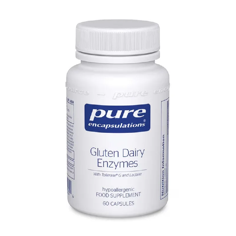 Pure Encapsulations Gluten Dairy Enzymes