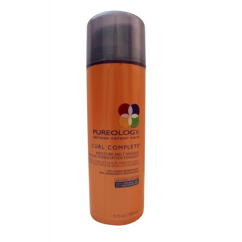 deep nourishing mask for damaged curls-Pureology Serious Color Curl Complete Moisture Melt Mask 5 oz