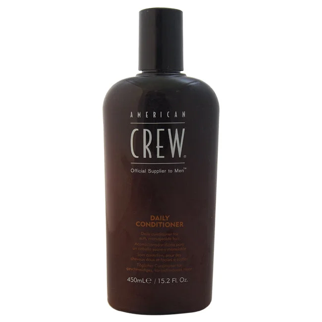 protein-rich conditioner for frizzy hair-American Crew Daily Conditioner by American Crew for Men - 15.2 oz Conditioner