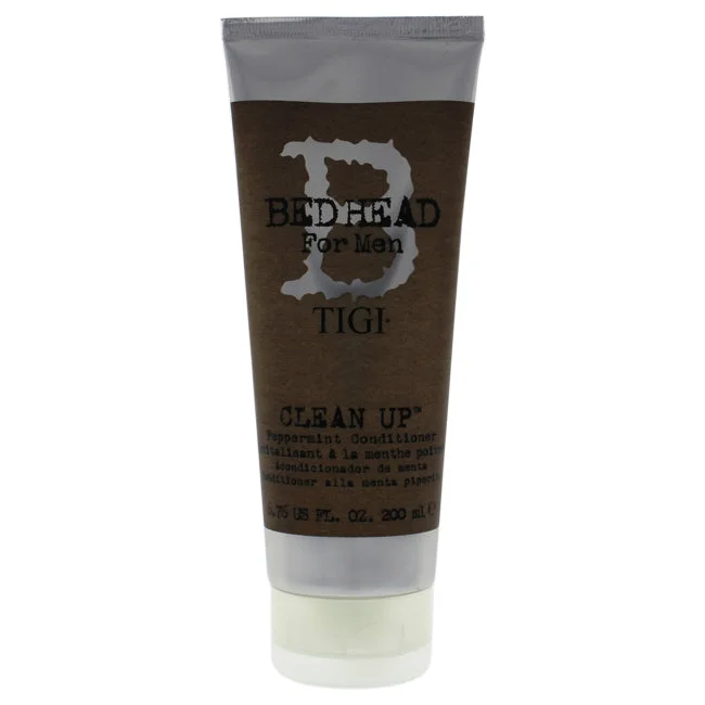 deep nourishing hair mask for curly texture-TIGI Bed Head B For Men Clean Up Peppermint Conditioner by TIGI for Men - 6.76 oz Conditioner