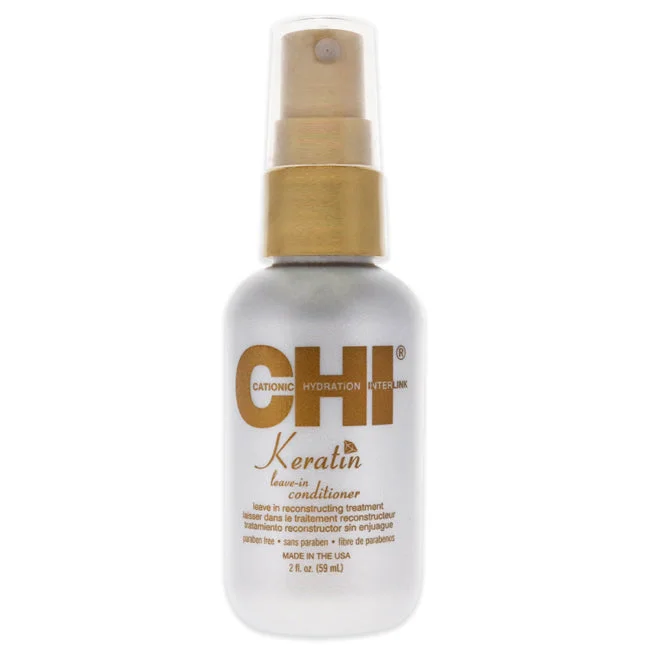 hair mask for softening and hydration-CHI Keratin Leave-In Conditioner by CHI for Unisex - 2 oz Conditioner