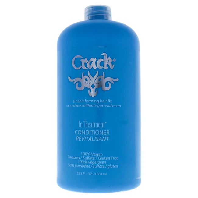 deep nourishing hair mask for curly texture-Crack In Treatment Conditioner by Crack for Unisex - 33.8 oz Conditioner