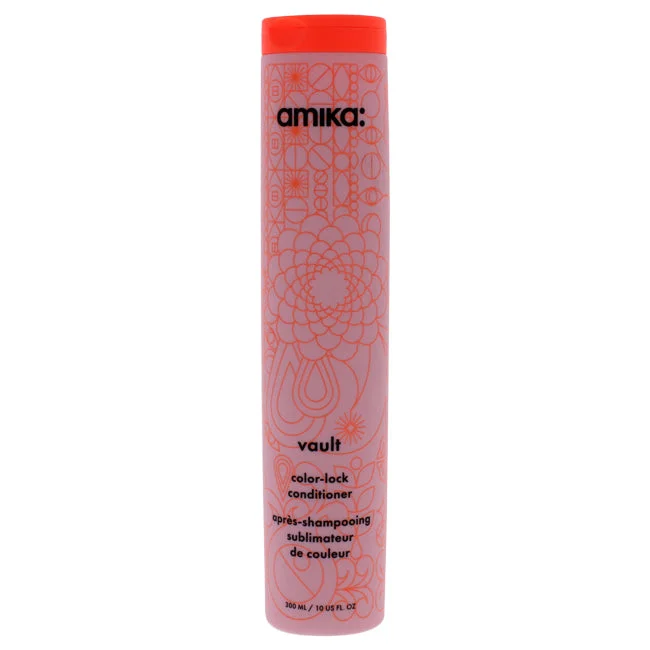 best treatment for dry, frizzy hair ends-Amika Vault Color-Lock Conditioner by Amika for Unisex - 10 oz Conditioner