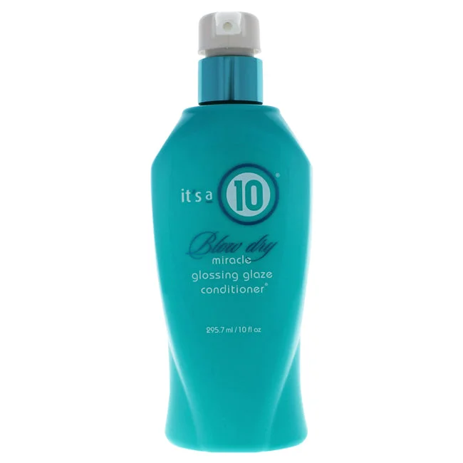 anti-dandruff shampoo for curly hair-Its A 10 Miracle Blow Dry Glossing Conditioner by Its A 10 for Unisex - 10 oz Conditioner