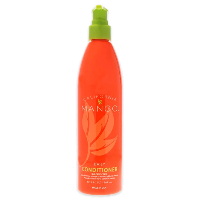 best hydrating treatment for curly hair-California Mango Daily Conditioner by California Mango for Unisex - 12.5 oz Conditioner