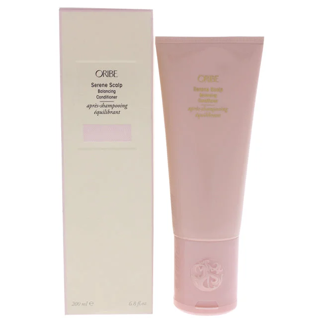 revitalizing conditioner for color-treated hair-Oribe Serene Scalp Balancing Conditioner by Oribe for Unisex - 6.8 oz Conditioner