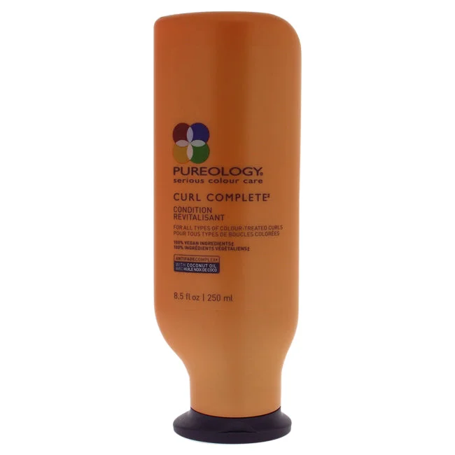 organic shampoo for curly, wavy hair-Pureology Curl Complete Conditioner by Pureology for Unisex - 8.5 oz Conditioner