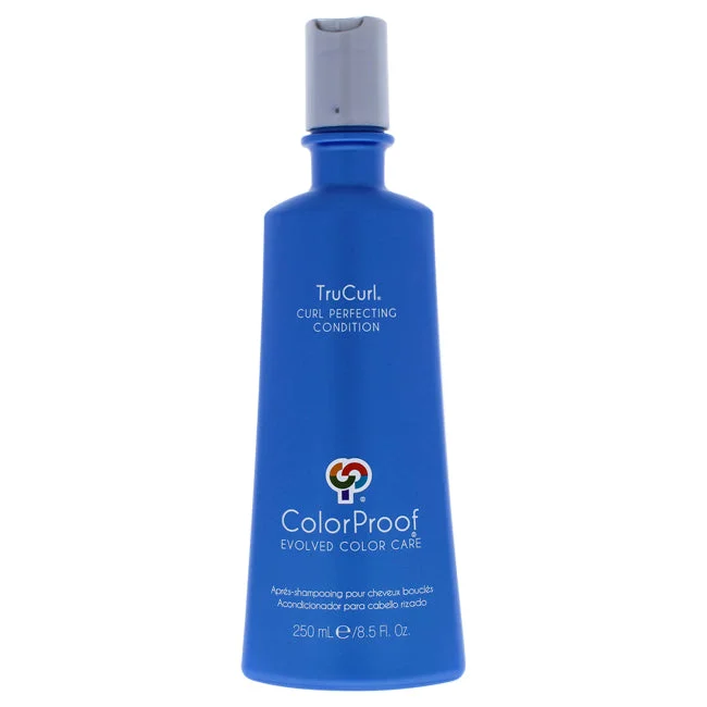 hydrating serum for dry curly hair-ColorProof TruCurl Curl Perfecting Condition by ColorProof for Unisex - 8.5 oz Conditioner