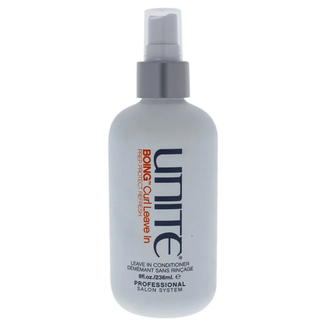 organic products for hair growth and health-Unite Boing Curl Leave-In Conditioner by Unite for Unisex - 8 oz Conditioner