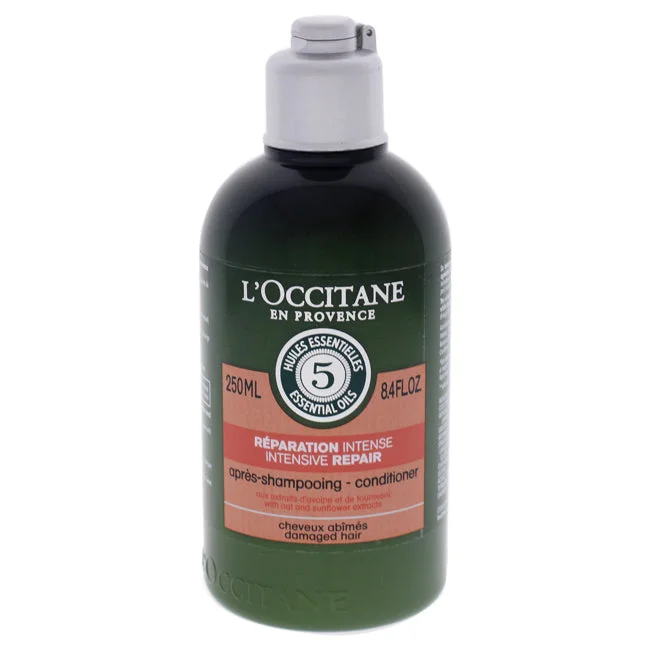 nourishing oil for curly hair ends-LOccitane Aromachologie Intensive Repair Conditioner by LOccitane for Unisex - 8.4 oz Conditioner