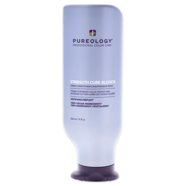 thickening shampoo for fine hair texture-Pureology Strength Cure Best Blonde Conditioner by Pureology for Unisex - 8.5 oz Conditioner