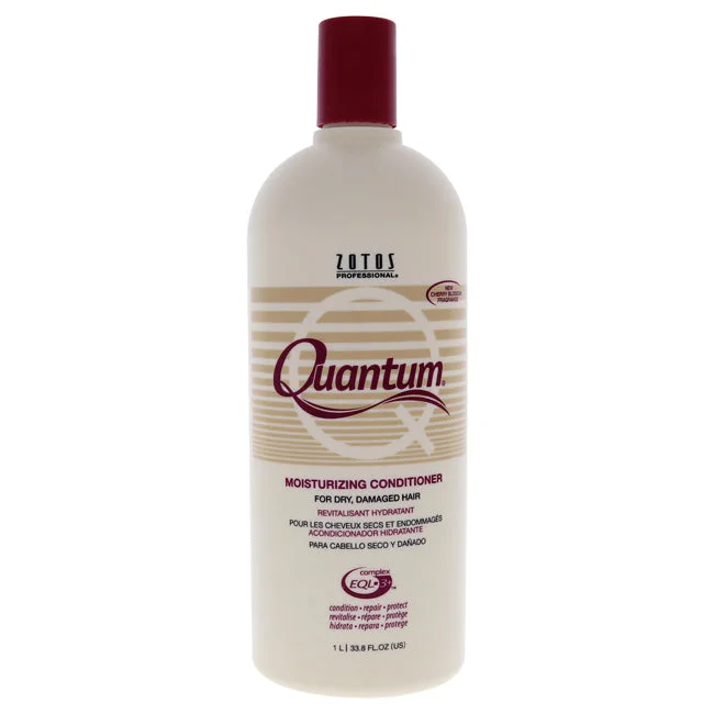 deep conditioning treatment for color-treated curls-Zotos Quantum Moisturizing Conditioner by Zotos for Unisex - 33.8 oz Conditioner