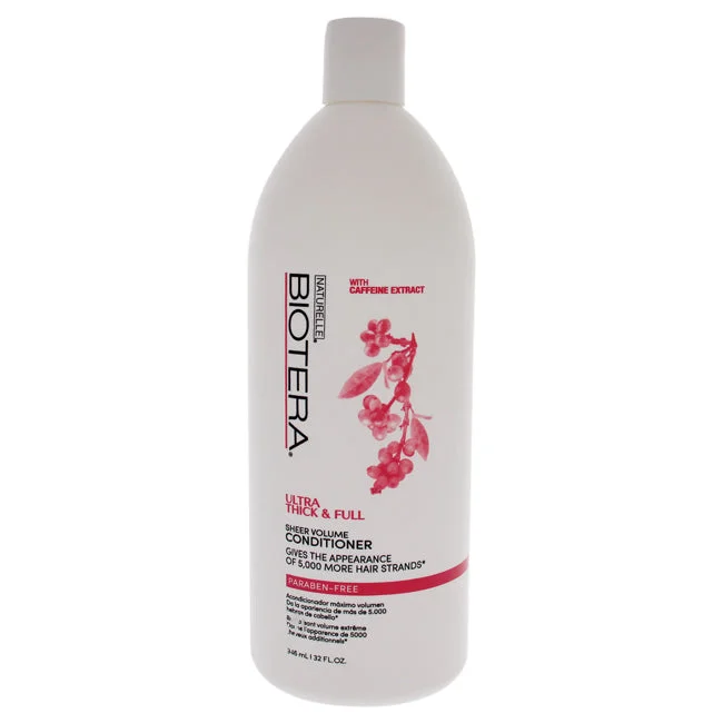 nourishing hair serum for shiny hair-Biotera Sheer Volume Conditioner by Biotera for Unisex - 32 oz Conditioner