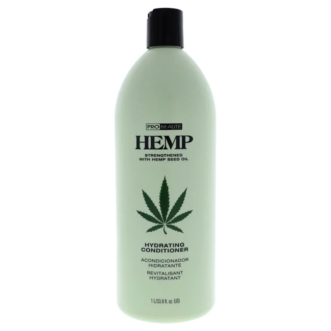 anti-frizz products for curly hair and scalp-Hempz Hydrating Conditioner by Hempz for Unisex - 33.8 oz Conditioner