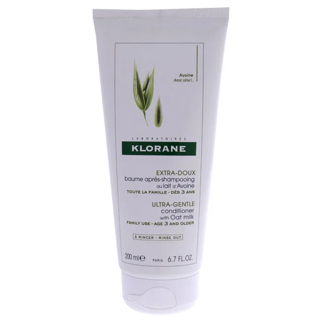 protein treatment for curly hair damage-Klorane Ultra Gentle Conditioner with Oat Milk by Klorane for Women - 6.7 oz Conditioner