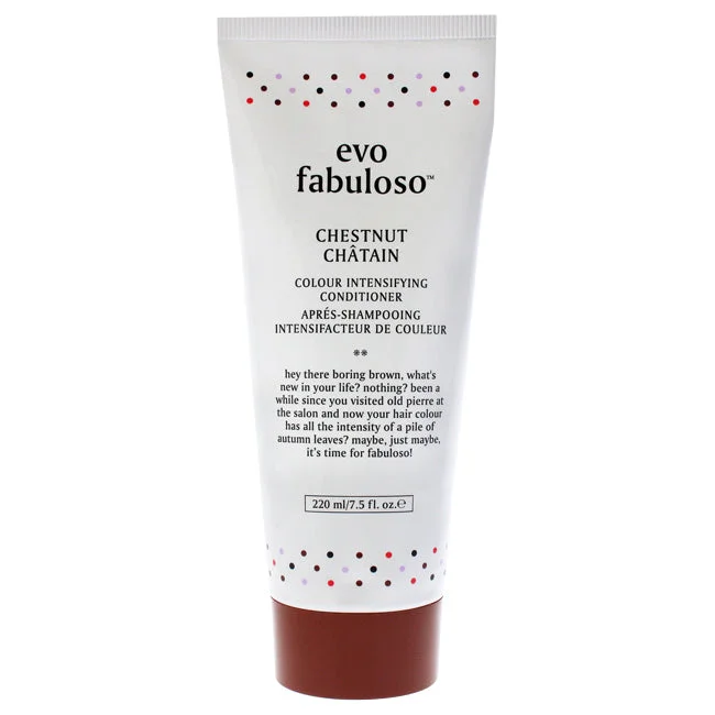 hair mask for softening and hydration-Evo Chestnut Colour Intensifying Conditioner by Evo for Women - 7.5 oz Conditioner