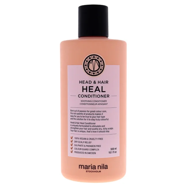 hair mask for thinning, weak hair-Maria Nila Head and Hair Heal Conditioner by Maria Nila for Unisex - 10.1 oz Conditioner