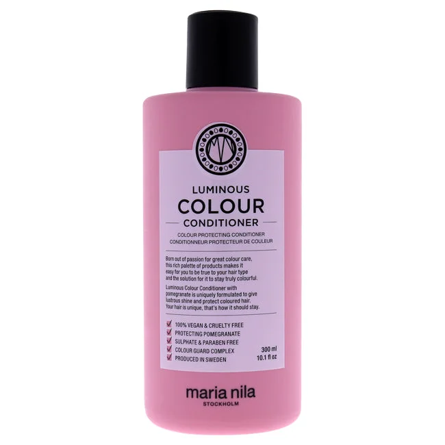 nourishing conditioner for dry, thick hair-Maria Nila Luminous Colour Conditioner by Maria Nila for Unisex - 10.1 oz Conditioner