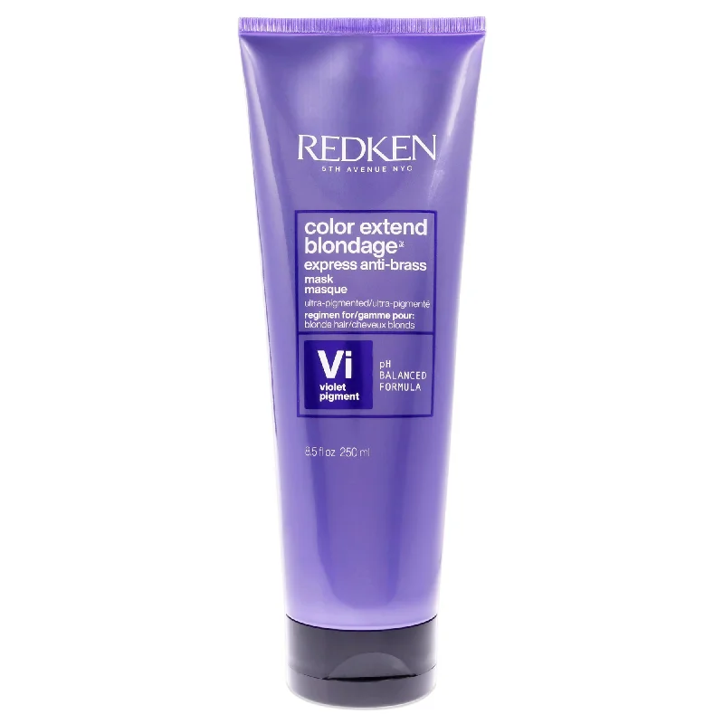 leave-in treatment for curly hair hydration-Redken Color Extend Blondage Mask-NP by Redken for Unisex - 8.5 oz Masque