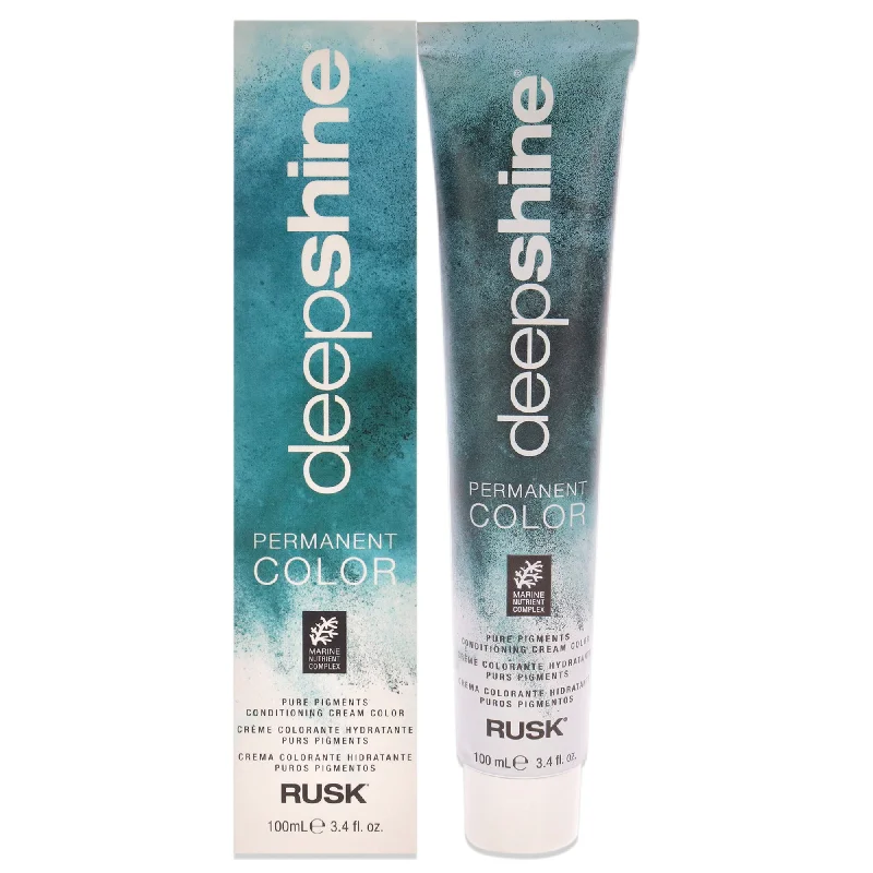 protein treatment for curly hair damage-Rusk Deepshine Pure Pigments Conditioning Cream Color - 4.5M Deep Mahogany by Rusk for Unisex - 3.4 oz Hair Color