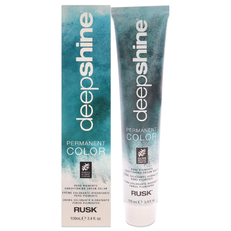 hair care for frizzy, unruly hair-Rusk Deepshine Pure Pigments Conditioning Cream Color - 5.55M Intense Mahogany by Rusk for Unisex - 3.4 oz Hair Color