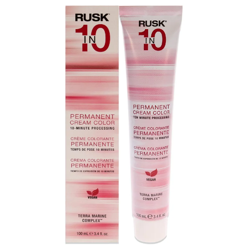 best products for hair thinning prevention-Rusk Permanent Cream Color In10 - 7NN Medium Intense Natural Blonde by Rusk for Unisex - 3.4 oz Hair Color