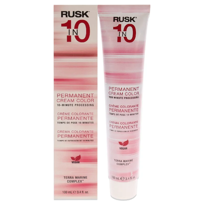 best leave-in conditioner for frizzy hair-Rusk Permanent Cream Color In10 - 6S Dark Sand Blonde by Rusk for Unisex - 3.4 oz Hair Color