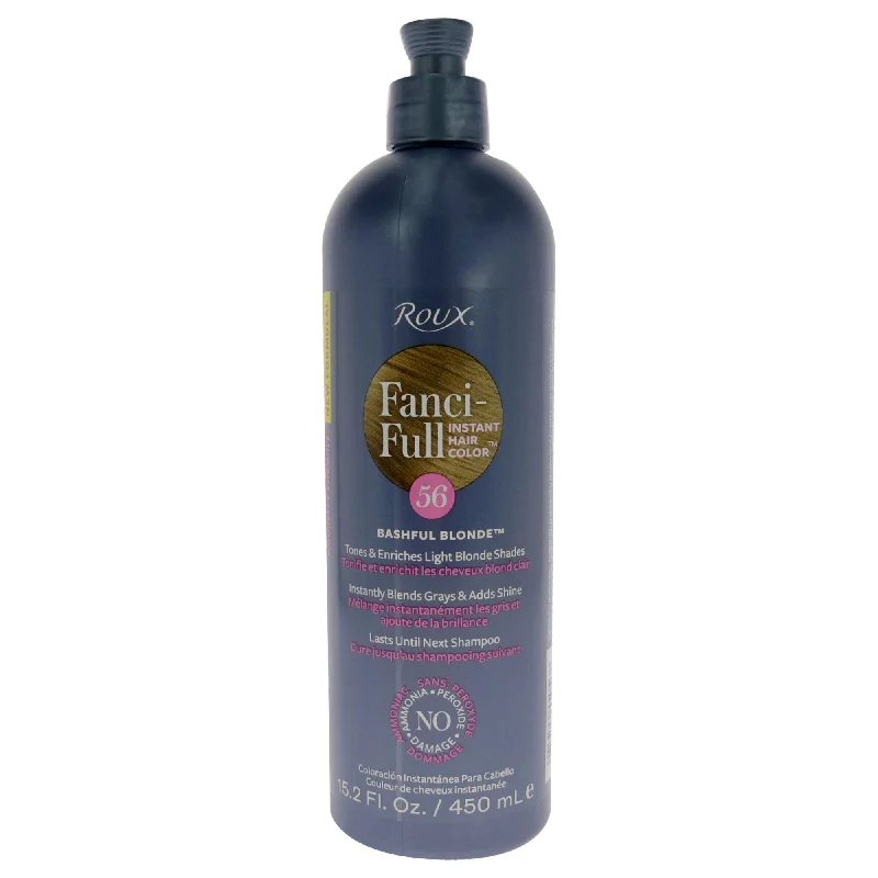 moisturizing serum for healthy curly hair-Roux Fanci-Full Rinse Instant Hair Color - 56 Bashful Blonde by Roux for Unisex - 15.2 oz Hair Color