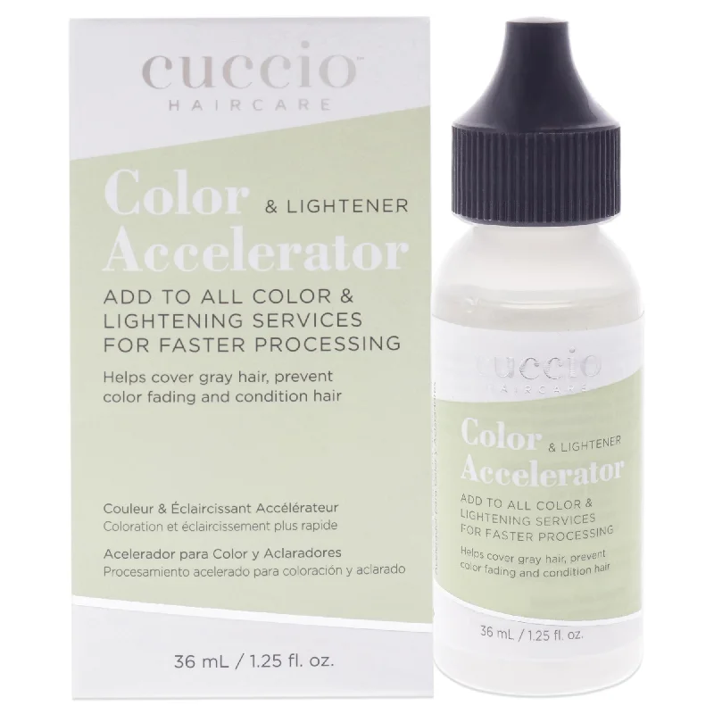 moisturizing hair oil for dry hair ends-Cuccio Haircare Color and Lightener Accelerator by Cuccio Haircare for Unisex - 1.25 oz Lightener