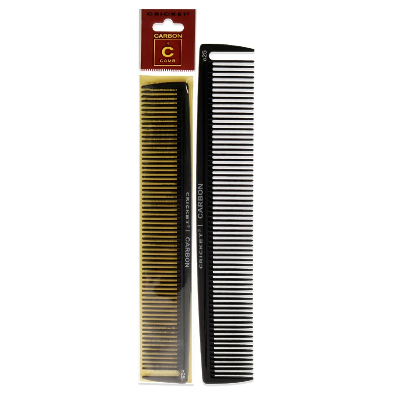 natural oils for hair and scalp rejuvenation-Cricket Carbon Comb Multi Purpose - C25 by Cricket for Unisex - 1 Pc Comb