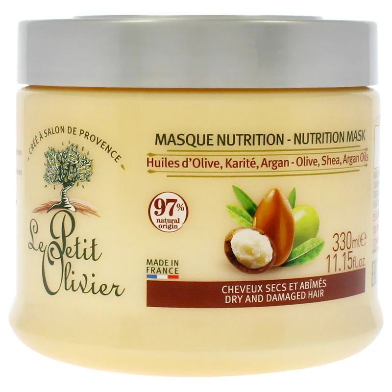 best hair care products for split ends-Le Petit Olivier Nutrition Mask - Dry and Damaged Hair by Le Petit Olivier for Unisex - 11.15 oz Maque