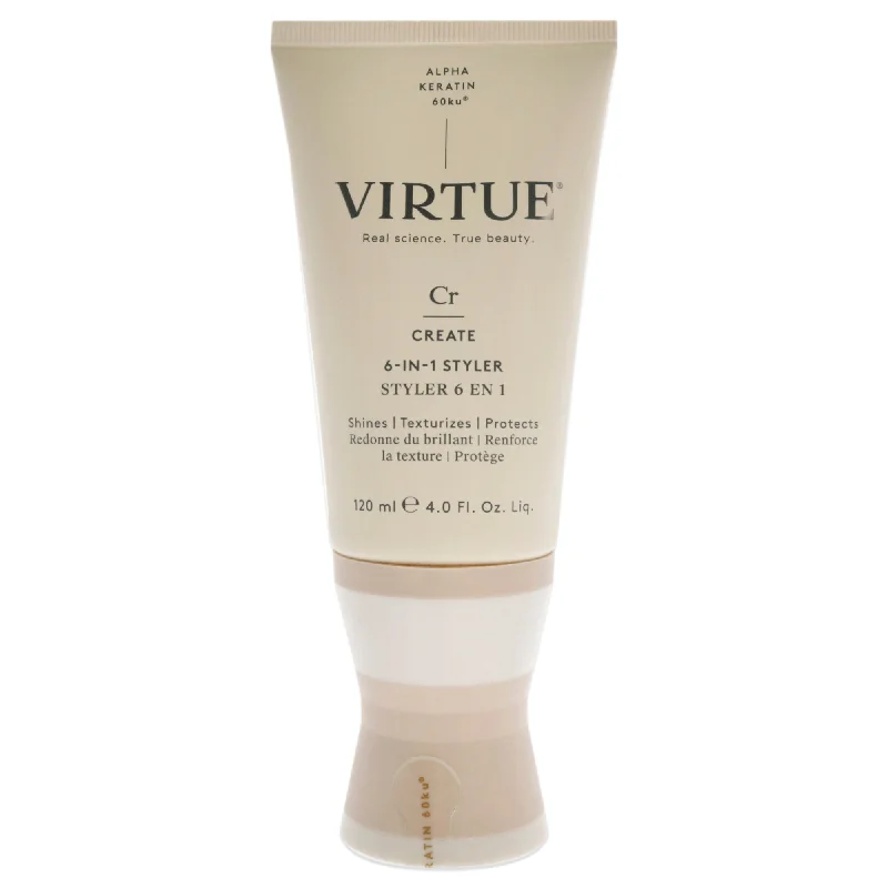 nourishing hair serum for shiny hair-Virtue 6-In-1 Styler by Virtue for Unisex - 4 oz Cream