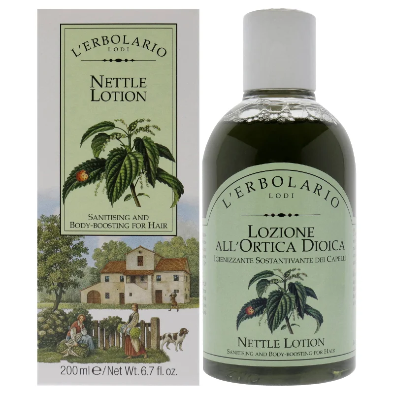 thickening shampoo for thin, flat hair-LErbolario Nettle Lotion by LErbolario for Unisex - 6.7 oz Lotion