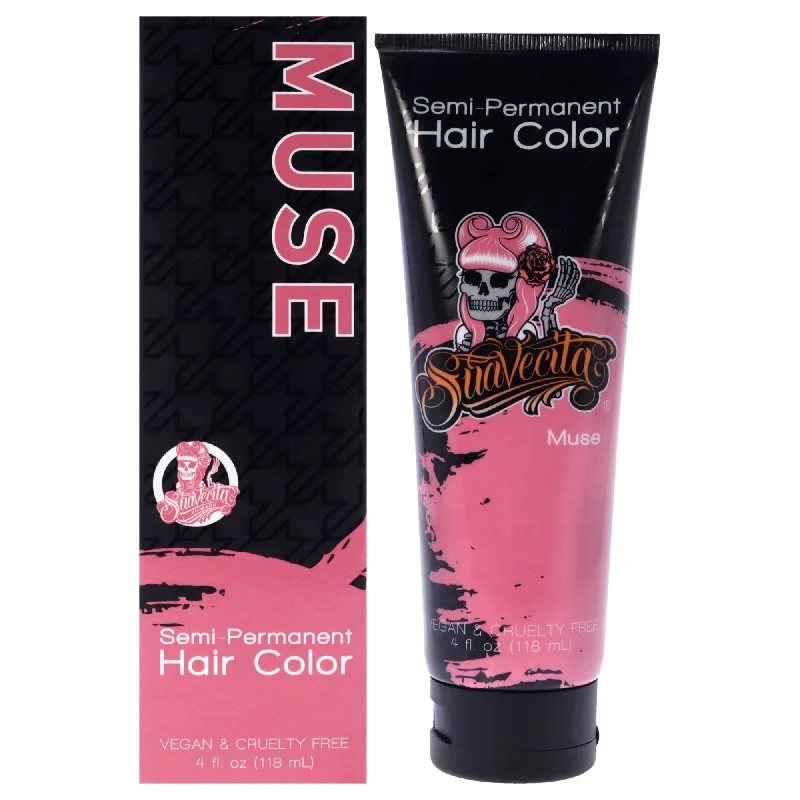 nourishing leave-in conditioner for hair growth-Suavecito Semi-Permanent Hair Color - Muse by Suavecito for Unisex - 4 oz Hair Color