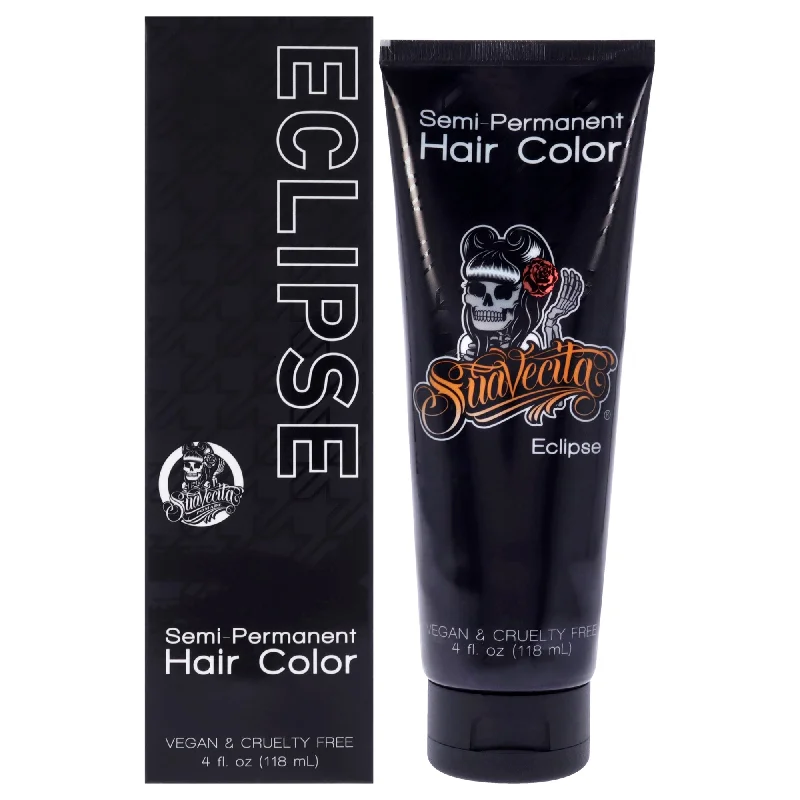 leave-in conditioner for frizzy ends-Suavecito Semi-Permanent Hair Color - Eclipse by Suavecito for Unisex - 4 oz Hair Color