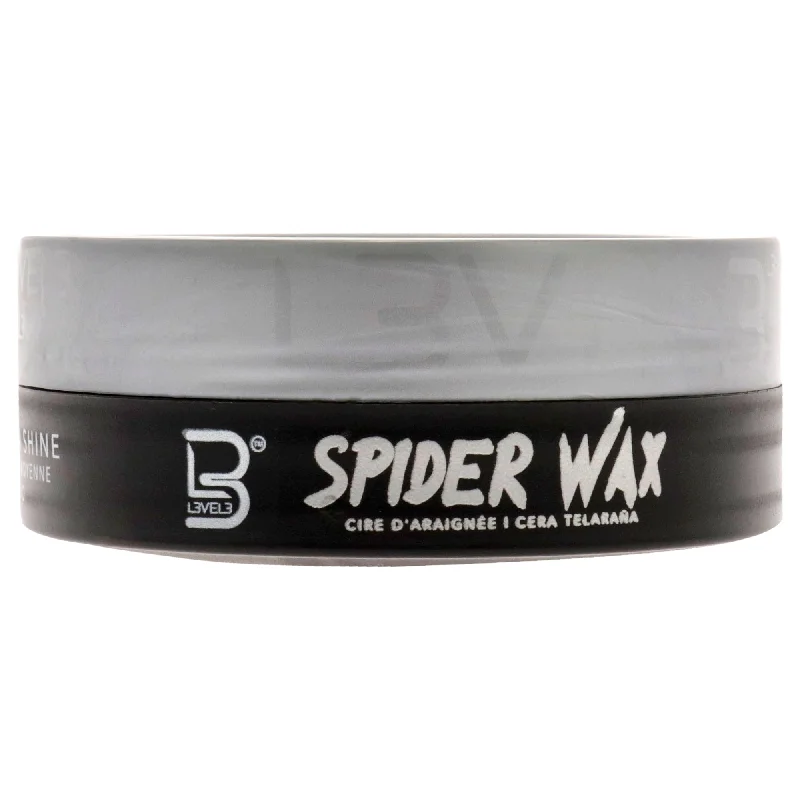 natural shampoo for soft, shiny hair-L3VEL3 Spider Wax by L3VEL3 for Men - 5.07 oz Wax