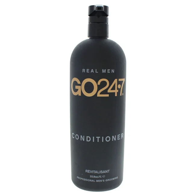 hair care for weak, damaged hair-GO247 Real Men Conditioner by GO247 for Men - 33.8 oz Conditioner