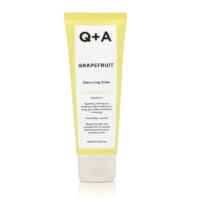 Q+A Grapefruit Cleansing Balm