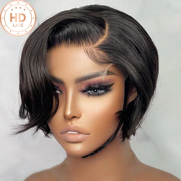 elegant wigs for special occasions and events -ReadytoGo Luxury Lace Glueless Pixie Cut Wig