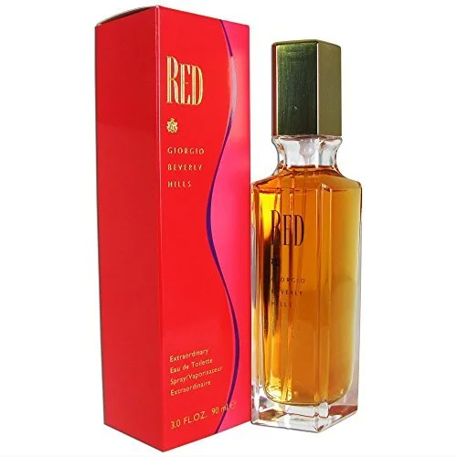 Red by Giorgio Beverly Hills for Women EDT 3 oz