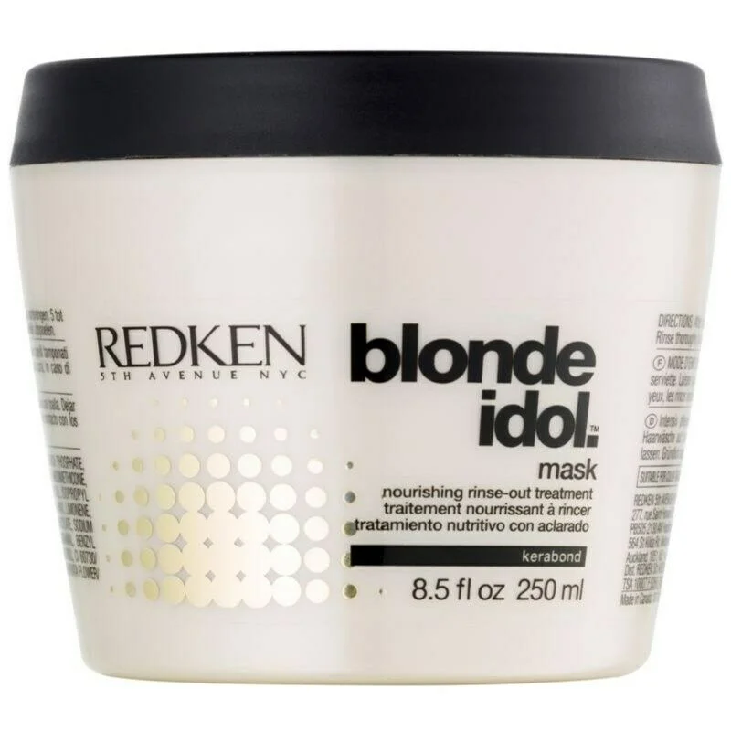 organic products for frizzy hair control-Redken Blonde Idol Mask 8.5 oz