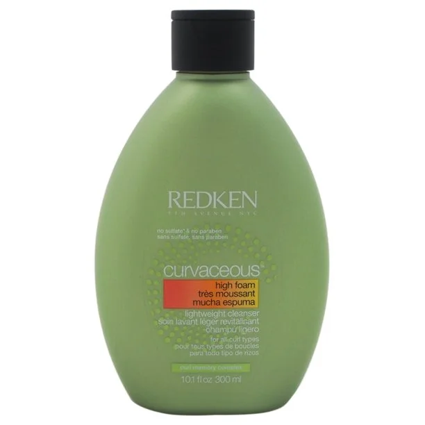 protein-enriched conditioner for dry, damaged hair-Redken Curvaceous High Foam Lightweight Cleanser 10.1 oz