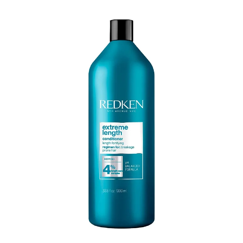 best hair care products for split ends-Redken Extreme Length Conditioner with Biotin 1L