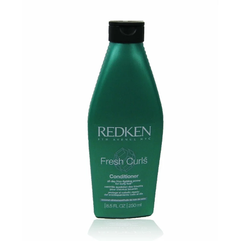 protein mask for healthy, strong hair-Redken Fresh Curls Conditioner for Curly Hair 8.5 oz