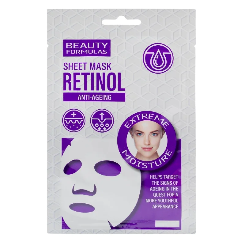 Beauty Formulas Retinol Sheet Mask 1Pk