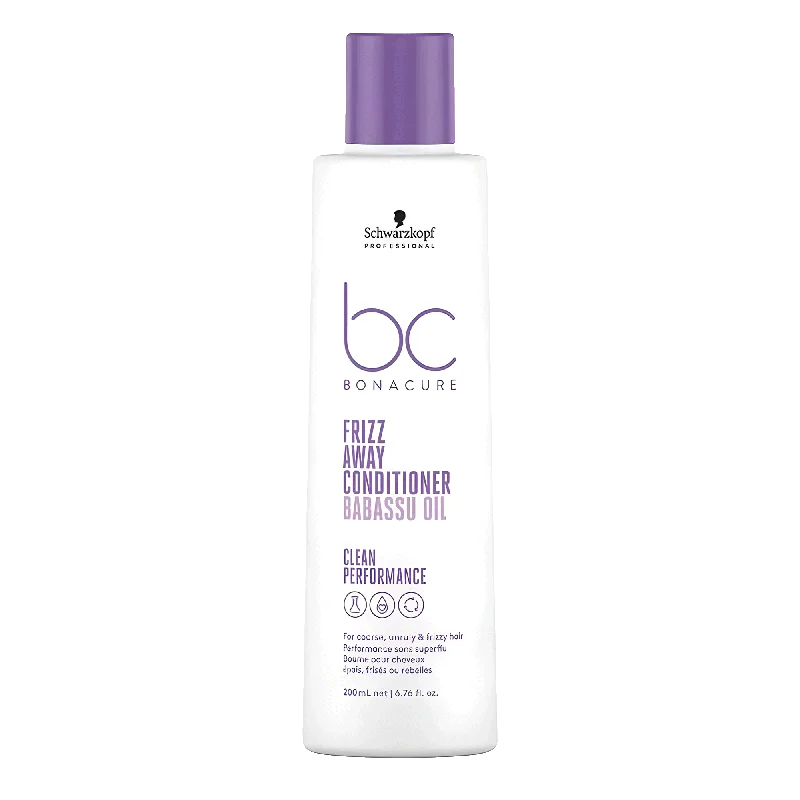 deep repair oil for dry, brittle hair-Schwarzkopf BC BONACURE CLEAN PERFORMANCE Frizz Away CONDITIONER 200ml