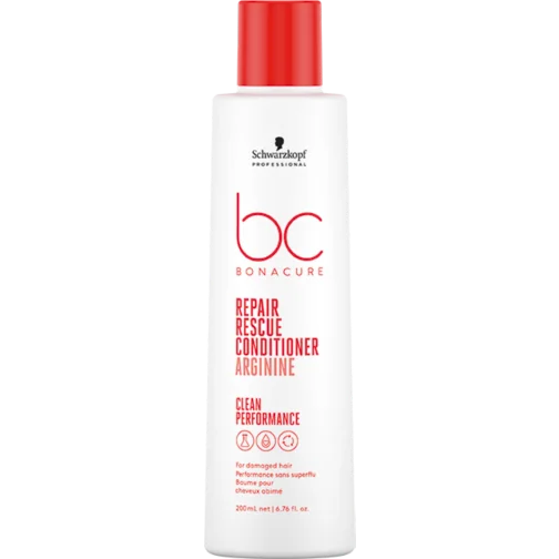 natural oils for hydrating dry scalp-Schwarzkopf BC BONACURE CLEAN PERFORMANCE REPAIR RESCUE CONDITIONER 200ml