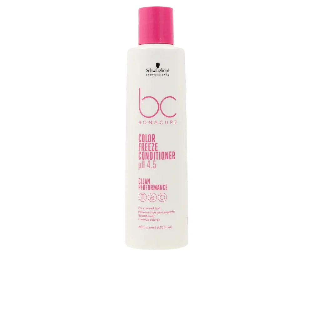 organic products for hair growth and health-Schwarzkopf BC pH 4.5 COLOR FREEZE CONDITIONER  200ml